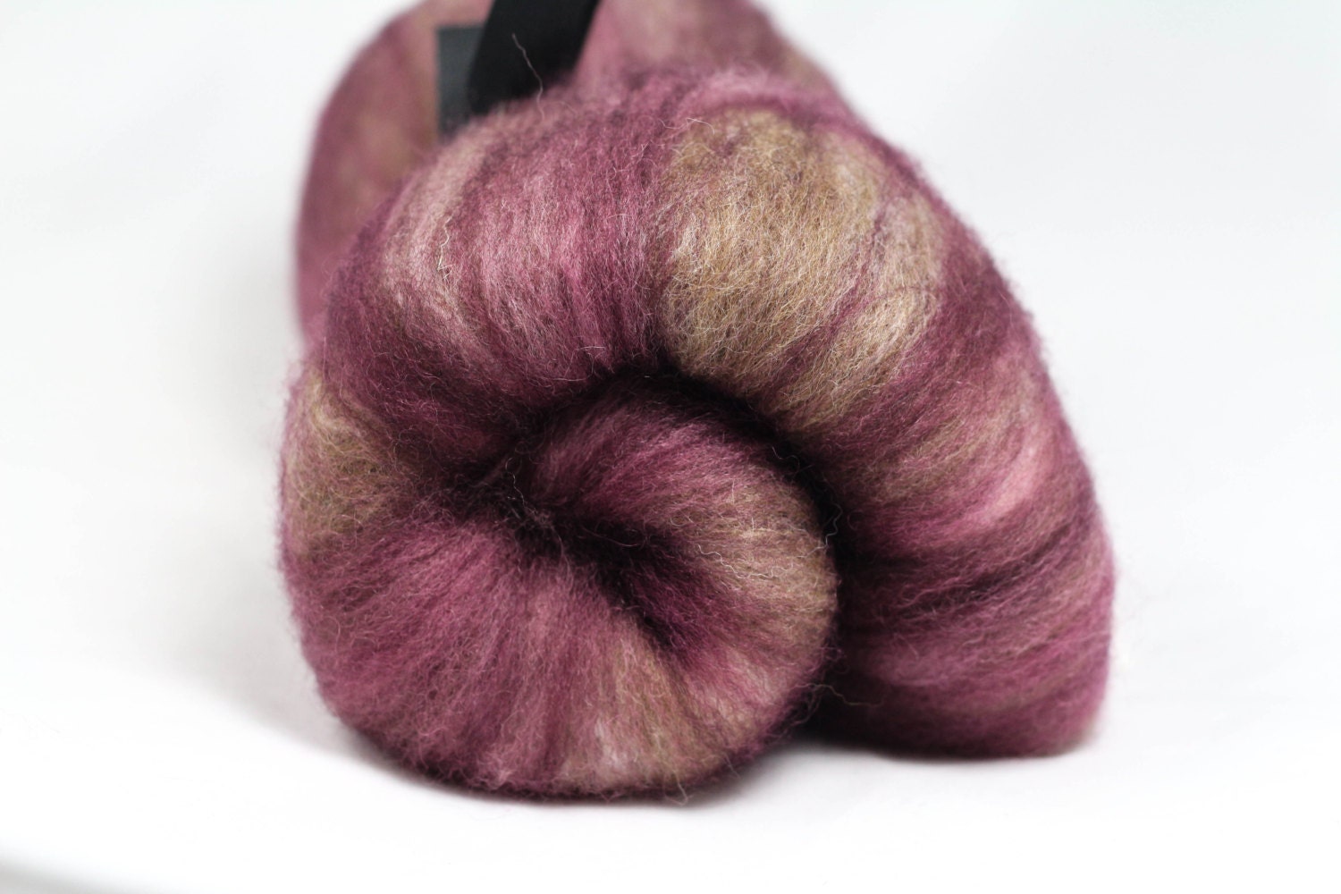Kaleidoscope 87 soft and smooth drumcarded batt for spinning or felting- 2.7oz