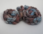 clotho's mixed BFL (bluefaced leicester) (hand dyed) spinning fiber)