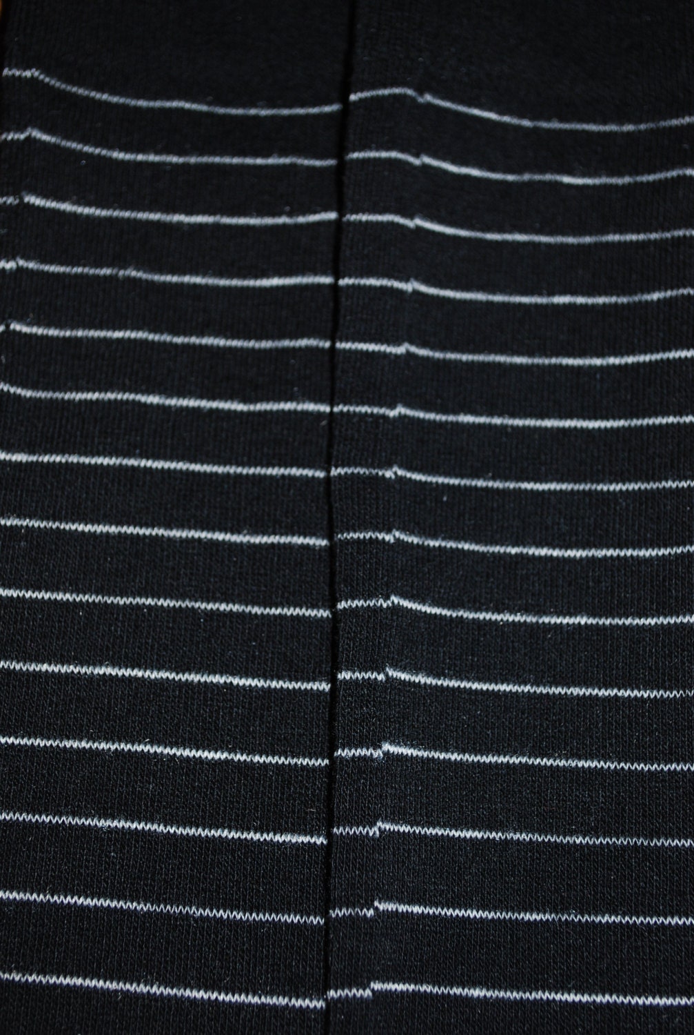 black with thin white stripe - Baby Leg Warmers and Toddler Leg Warmers