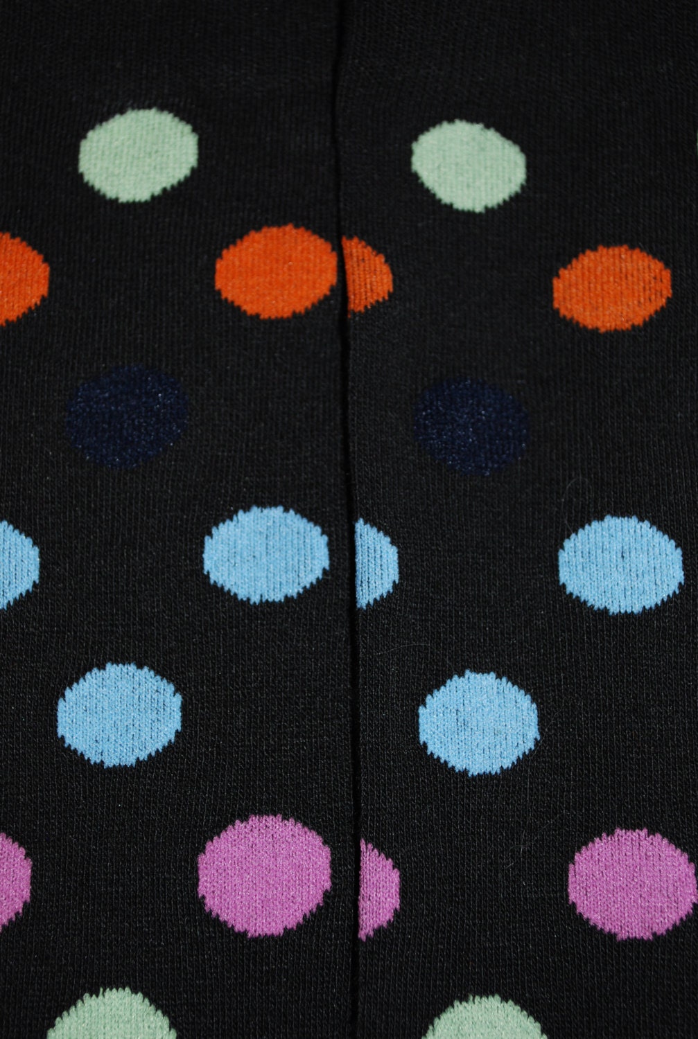 Baby Leg Warmers and Toddler Leg Warmers  - free shipping - black with bold dots