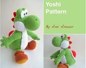 Yoshi Pattern Amigurumi Crochet PDF