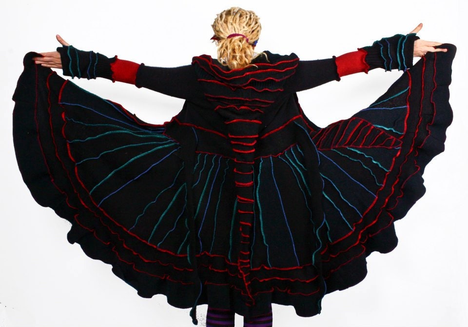 Recycled Cothing TUTORIAL - sweater coat