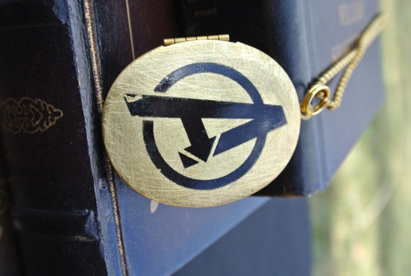 Avengers Inspired Brass Locket