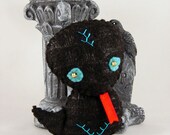 Year of the Snake - Black - Keychain Plush Charm ornament