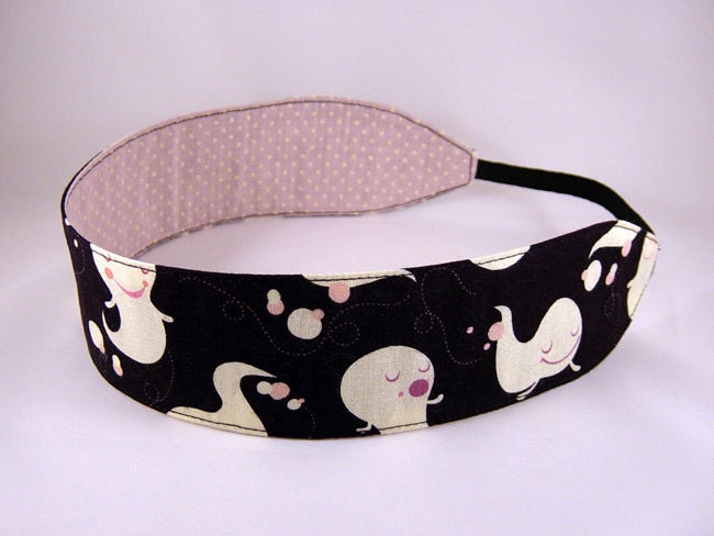 Reversible Headband - Ghosts in the Bubblegum Factory