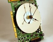 Computer Sound Card Circuit Board Desk Clock