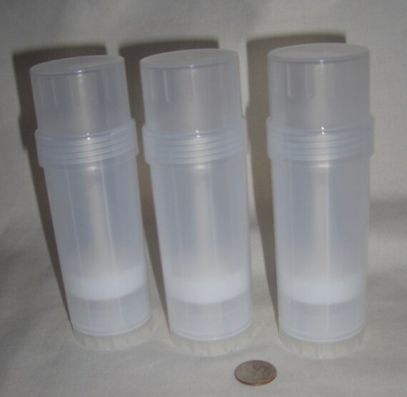 Clear Lotion Bar or Deodorant Twist Up Tubes for DIY 2 by dreamy1