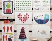 Set of 8 postcards NEW Spring 2013