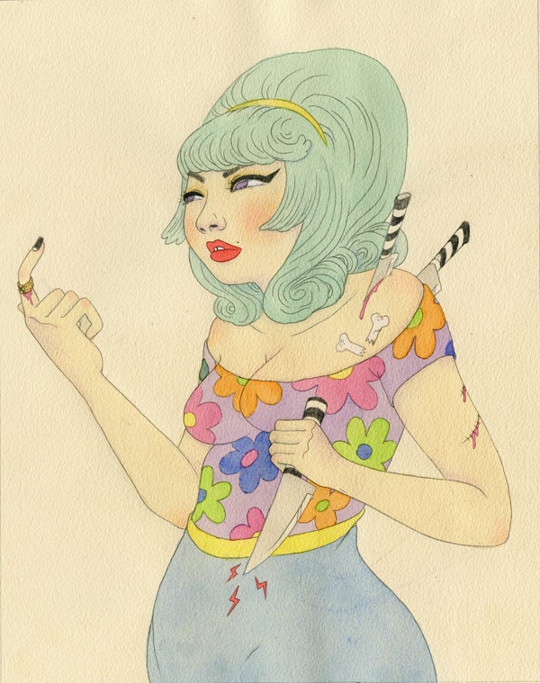 Bring it - 8x10 matte giclee print