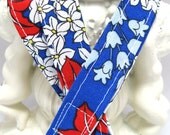 Lanyard Badge Holder with Breakaway Clip Americana