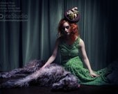 Hat, headpiece, wool hat, wearable art - Fungus Amoung Us