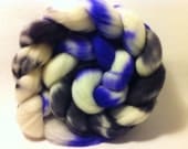 Harlequin - Superwash Merino top roving fiber for spinning