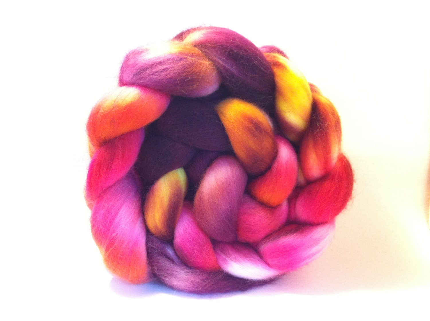 Phat Fiber Snapdragons - BFL Polwarth SW Merino fiber for spinning and felting