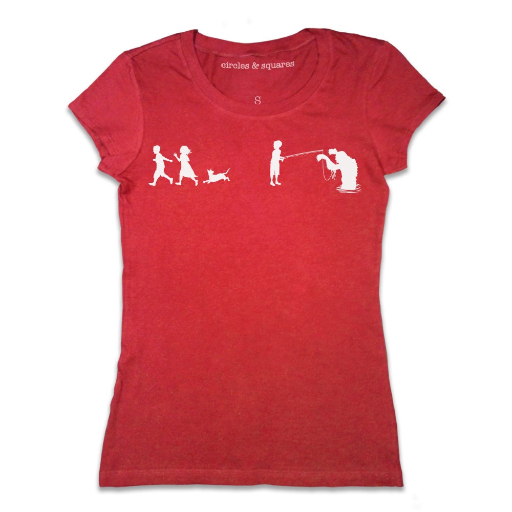 NEW - MONSTER - "Creature" Women's short sleeve t shirt  (8 Color Options)