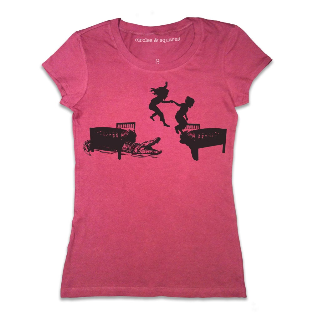 NEW - Alligator - "Hot Lava" Women's short sleeve t shirt  (4 Color Options)