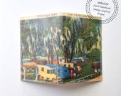 Passport Cover - vintage camping