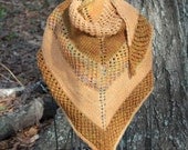 Handspun Shawl in Painted Desert