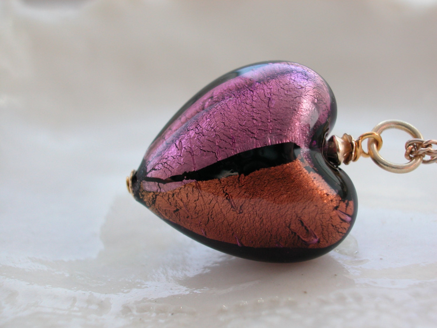 Venetian Murano Glass Necklace, Venetian Jewelry, Italian Jewelry