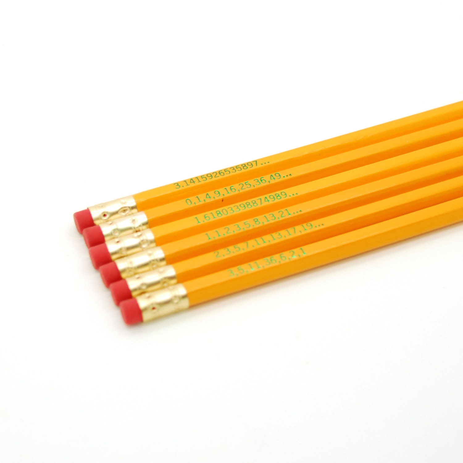 Math Equations  Pencil Set