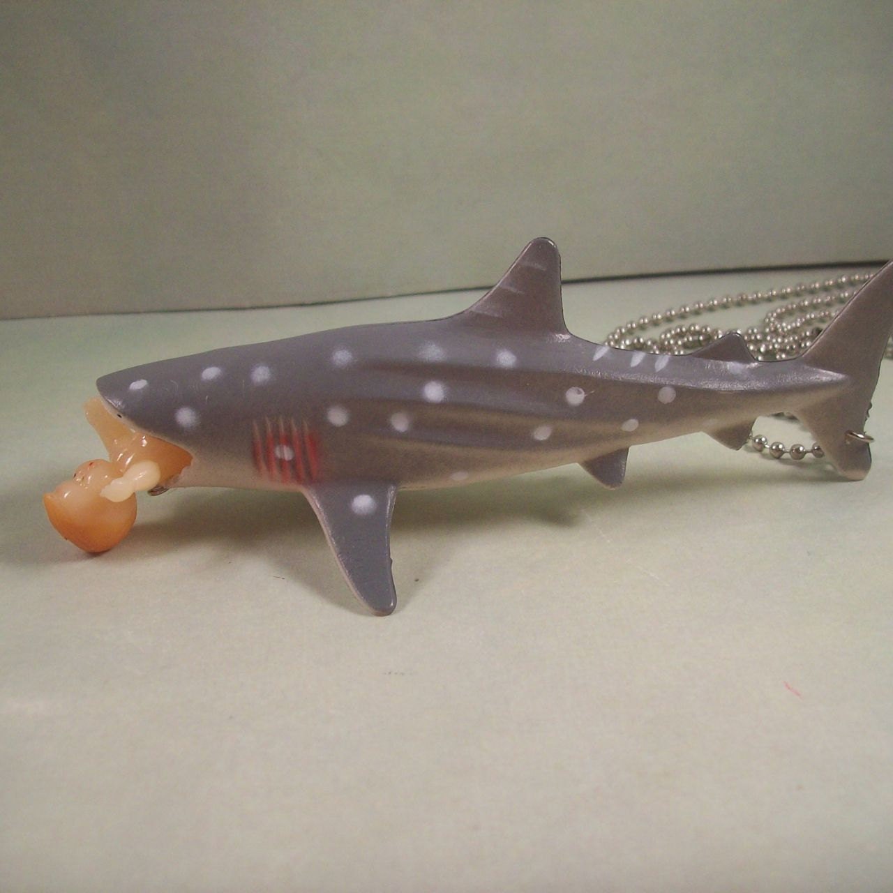 Baby-Eating Shark Necklace