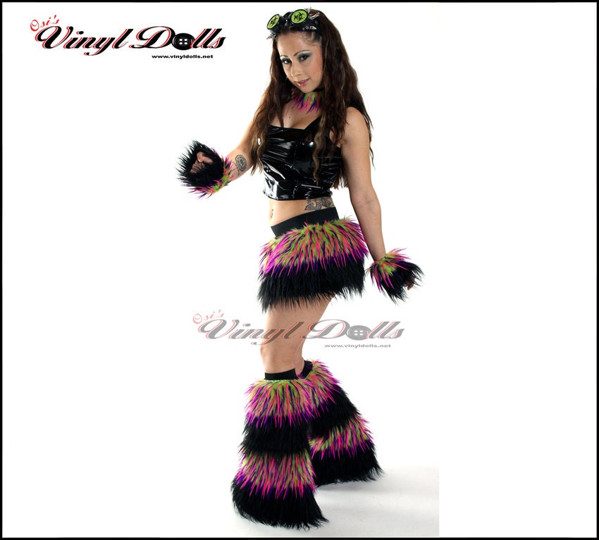 good black rave outfits
16