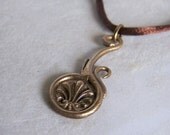 Bronze Pendant Necklace  BN025