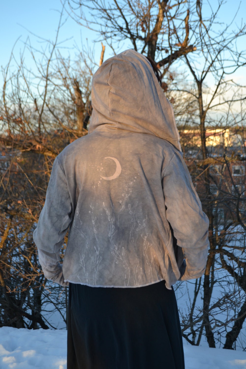 Forest Light / Unisex Open Hoodie