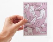 Set of 4 postcards - High Heels