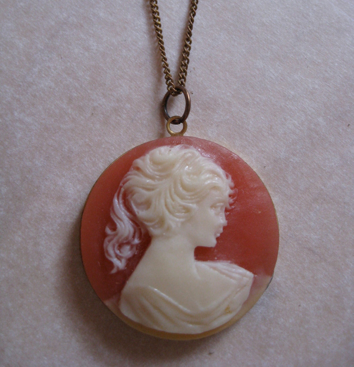 Vintage Cameo Necklace