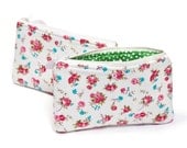 Zipper Pouch - Petite Vintage Flowers