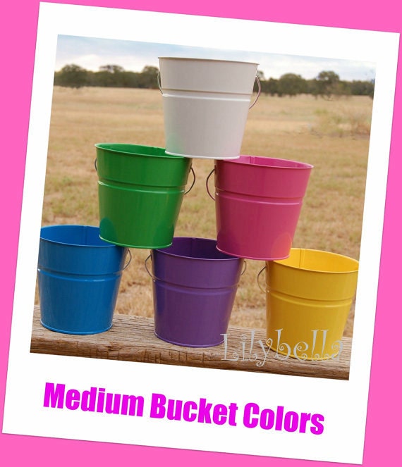 DIY Buckets for Personalization Medium size