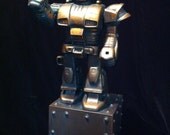 Bronze Space Robot Statue 3