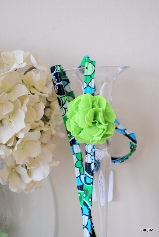Vera Bradley Flower Embelished Lanyard Great Teacher Gift