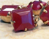 Coral  Spice Cornelian Earrings - Buy One Get One Half