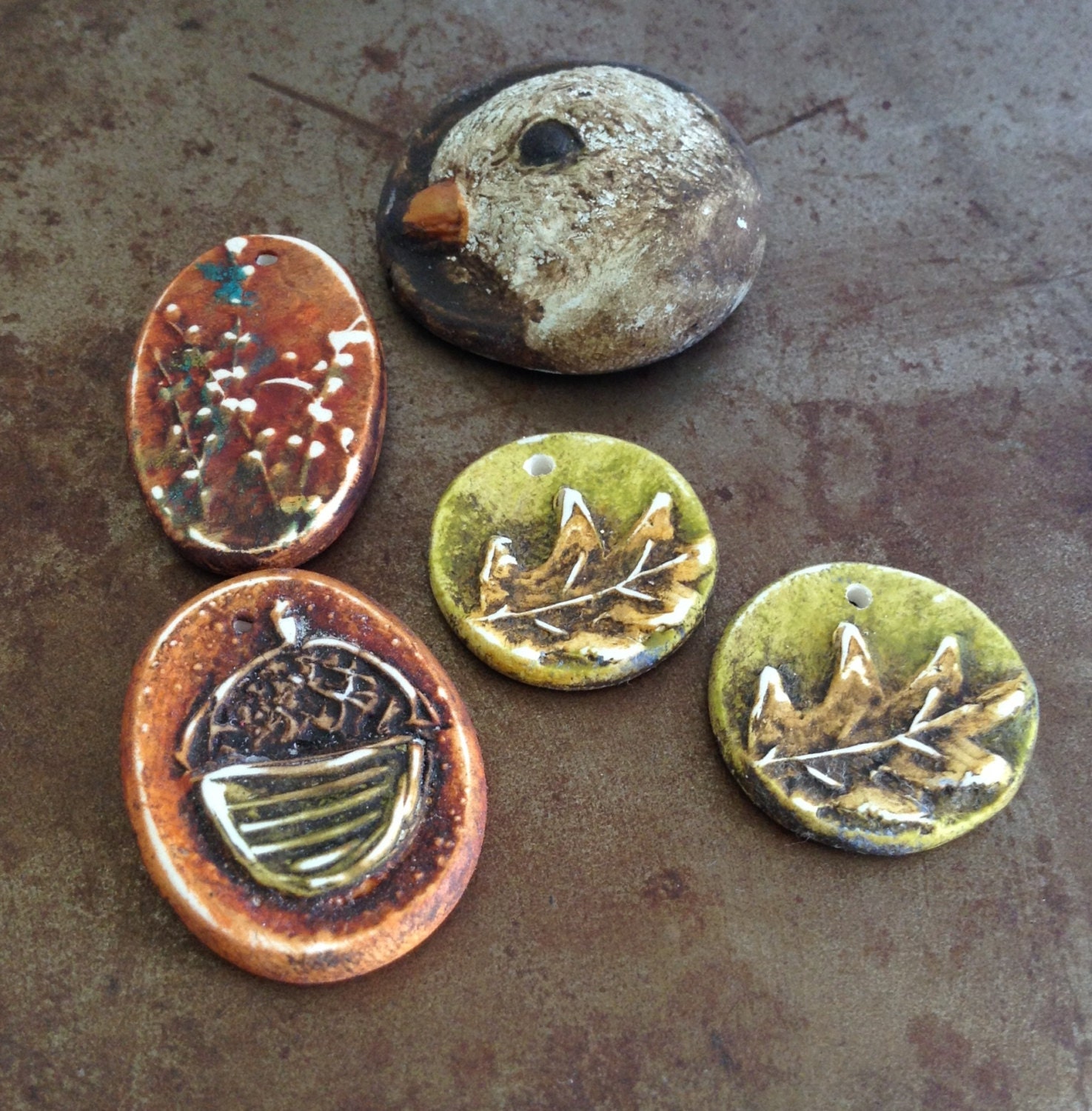 Bead Bundle Sale: Autumn Sparrow