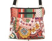 iPad Purse Kindle Handbag iPad Shoulder Bag Nook Purse Padded Electronics Pocket MEDIUM HOBO BAG 2-Tone Fabric
