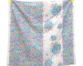Nani Iro Kokka Fuwari fuwari Japanese Fabric - pink, green