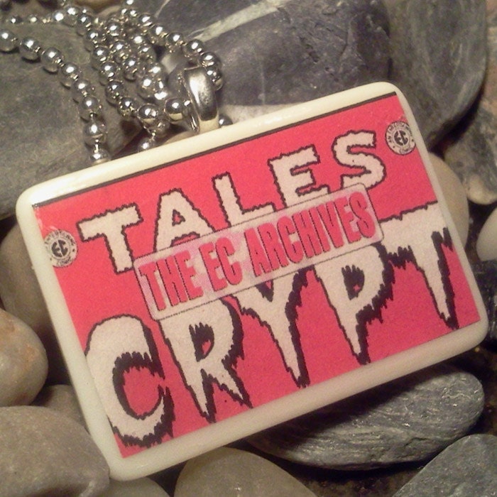 Red Tales from the Crypt Necklace