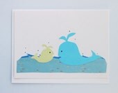 Whales by Emily Lin - Mother's Day, Father's Day, New Baby