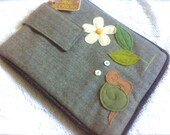 Slimy the snail iPad Cozy Repurposed Wool... Sample at reduced price