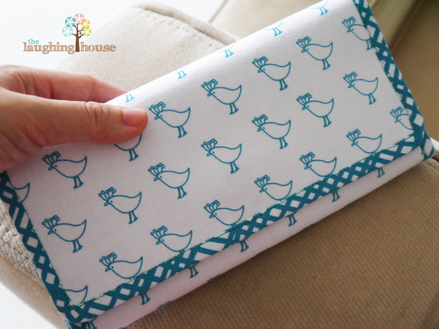 PREMIUM Cash Budgeting Purse (Tipu Birds in Schooner)