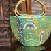 Sophista-tiki Togs cocktail party handbag Mod pa in Olive