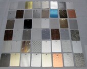 AB82 Lot of Metallic Laminate Counter Sample Chips