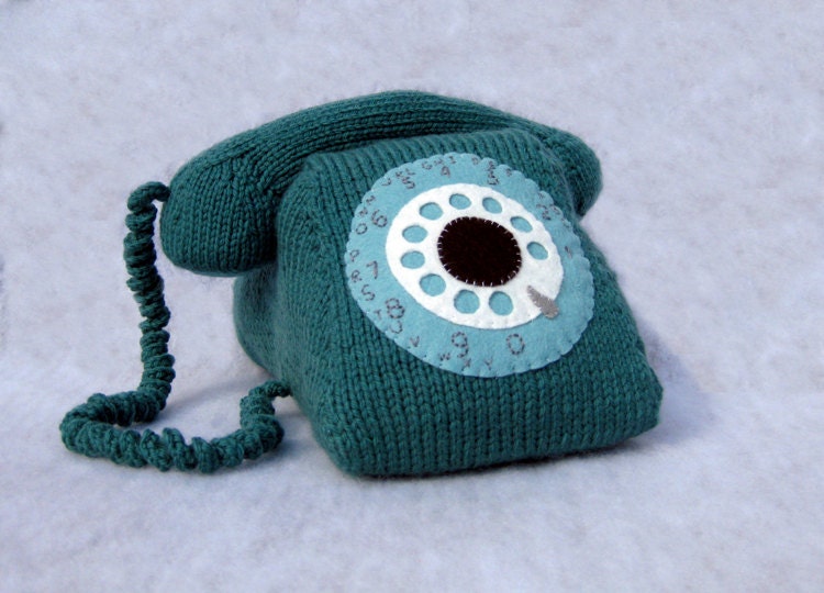Rotary Phone Knitting Pattern