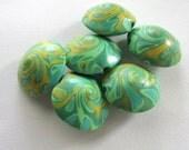Spring Dreams Handmade Polymer Clay  Beads Jewelry Supplies