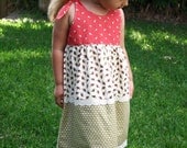 Petal Power Sundress INSTANT DOWNLOAD PDF Sewing Pattern for Toddlers Girls in Sizes 9 months, 1, 2, 3, 4, 5, 6, 7 and 8