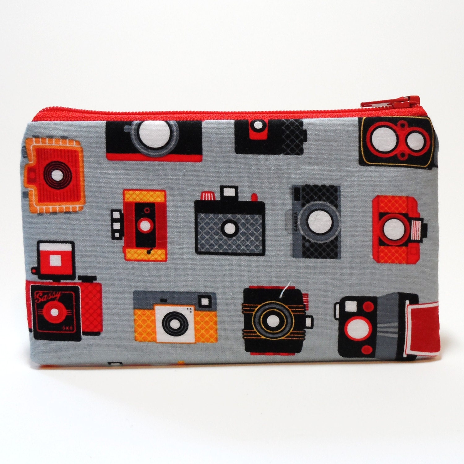 Mini Cameras Zipper Pouch