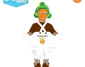 WONKA-Inspired Party - OOMPA LOOMPA Prop Printable - A2 size