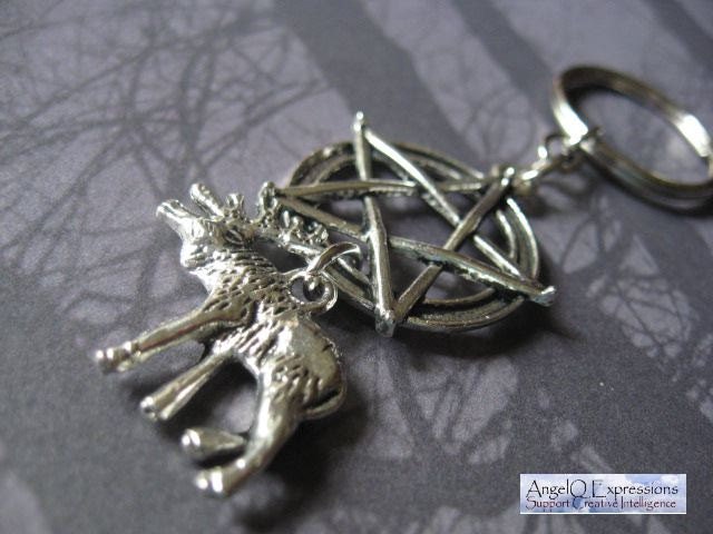 Straight-Up Sam Winchester Keychain