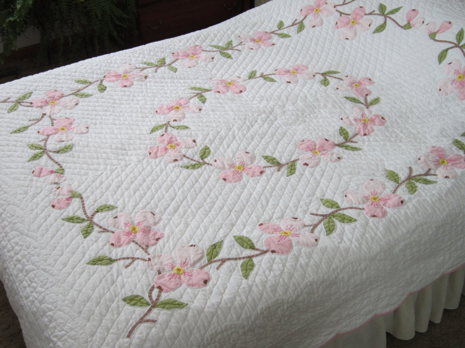 pink-dogwood-applique-quilt-by-rovingsandquilts-on-etsy